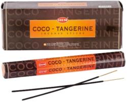 HEM Betisoare Parfumate HEM Coco Tangerine - 15 g - Fumul Puritatii Exotice - Incense Sticks - 1 Set