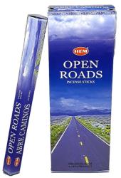 HEM Betisoare Parfumate HEM Open Roads - 15 g - Parfumul Destinului Liber - Incense Sticks - 1 Set