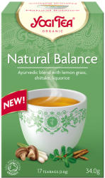 YOGI TEA Yogi Tea® Természetes egyensúly bio tea shiitake gombával 34 g