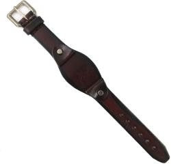  Curea de ceas din Piele Naturala - Culoare Maro Sunburst - 24mm - WZ3990 (WZ3990)