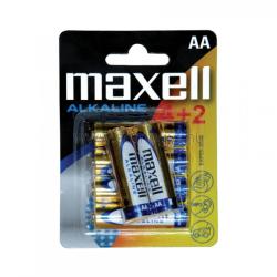 Maxell LR64-2 Ceruza elem (AA), alkáli, 4+2/bliszter ( MaxellLR64-2 ) (Maxell LR6 4+2)