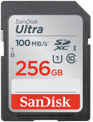 SanDisk SDXC 256GB C10/UHS-I SDSDUNR-256G-GN6IN/186471