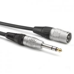 HICON Cablu audio jack stereo 6.35mm la XLR 3 pini T-T 3m, HBP-XM6S-0300 (HBP-XM6S-0300)