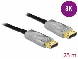 Delock Cablu DisplayPort activ optic v1.4 8K60Hz/4K144Hz T-T 25m, Delock 85888 (85888)