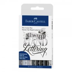 Faber-Castell Marker Pitt Artist Pen Caligrafic set 8 bucati FABER - CASTELL (9278)