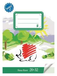 ICO Süni Sulikész - Tűzött füzet A5 sima 32 lap (7500052001)