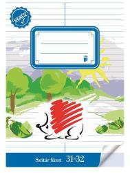 ICO Süni Sulikész - Tűzött füzet A5 szótár 32 lap (7500053001)