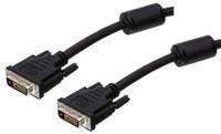 Nedis DVI-DVI (24+1) - dual link kábel 10m (Value) [CABLE-193/10]