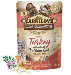 CARNILOVE CARNILOVE CAT pulyka macskagyökérrel 85g