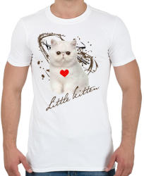 printfashion little kitten - Férfi póló - Fehér (2799757)