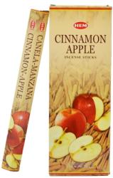 HEM Betisoare Parfumate HEM Cinnamon Apple - 15 g - Aroma Prosperitatii Calde - Incense Sticks - 1 Set