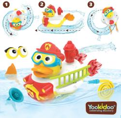 Yookidoo Jucarie rata pompier cu motor si 15 accesorii, 2-6 ani, Yookidoo (40172) - babyneeds