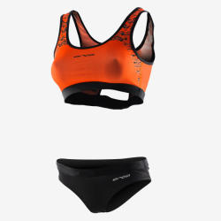 Orca - Costum de baie doua piese Femei - portocaliu negru (KS52TT54) - trisport Costum de baie dama