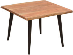 LuxD Stílusos oldalsó asztal Lorelei 60 cm akáciafa