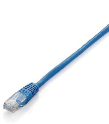 Equip S/FTP CAT6a Patch kábel 1m Kék (605830)