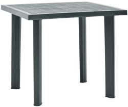 vidaXL Masă de grădină, verde, 80 x 75 x 72 cm, plastic (48803)