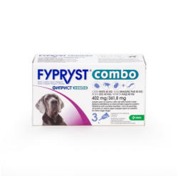 FYPRYST Fypryst Combo Dog XL 402 mg (40 - 60 kg), 3 pipete