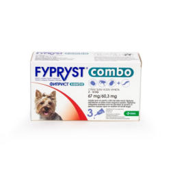 FYPRYST Fypryst Combo Dog S 67 mg (2 - 10 kg), 3 pipete