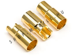 HPI Csatlakozó arany anya 6mm 3db (4944258520575)
