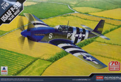 Academy 12303 P-51B Anniv. 70 Normandy Invasion 1: 48 (AC12303)