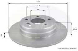 COMLINE Disc frana MERCEDES C-CLASS Combi (S202) (1996 - 2001) COMLINE ADC1616