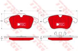 TRW Set placute frana, frana disc FORD MONDEO IV (BA7) (2007 - 2016) TRW GDB1683DTE