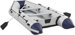 Juskys Felfújható csónak - szürke alumínium aljjal - 3, 80 m - eshopist