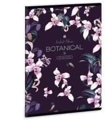 Ars Una Botanic Orchid kockás A5 extra kapcsos (53140210)