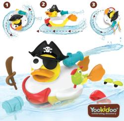 Yookidoo Jucarie rata pirat cu motor si 15 accesorii, 2-6 ani, Yookidoo (40170) - babyneeds