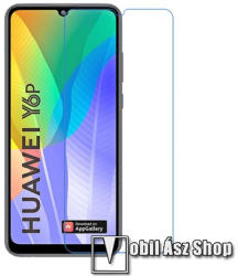 Képernyővédő fólia - Clear - 1db, törlőkendővel, a képernyő sík részét védi - HUAWEI Y6p