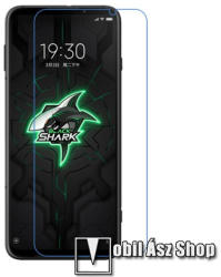 Képernyővédő fólia - Clear - 1db, törlőkendővel, a képernyő sík részét védi - Xiaomi Black Shark 3 Pro