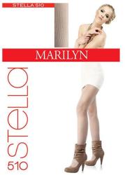 Marilyn Ciorapi dama, model jacard - Marilyn Stella 510, negru (M STEL510)