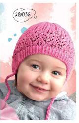 AJS Caciula pentru fetite 2-4 ani - AJS 28-036 roz (AJS28-036)