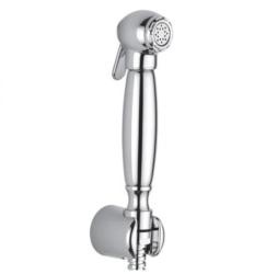 Bugnatese kézi zuhanyfej elzáróval, tartóval és gégecsővel (intimzuhany), réz 19380RA (19380RA)