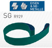 Norton SG R929 csiszolószalag kézi szalagcsiszolóhoz 50x800 P80, 10 db/csomag (CT223833)