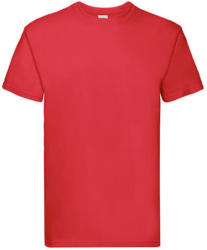 Fruit of the Loom Csomag akciós póló (minimum 3 db) Uniszex póló Rövid ujjú Fruit of the Loom Super Premium Tee - XL, Piros