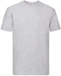 Fruit of the Loom Csomag akciós póló (minimum 3 db) Uniszex póló Rövid ujjú Fruit of the Loom Super Premium Tee - S, Heather szürke