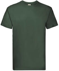 Fruit of the Loom Csomag akciós póló (minimum 3 db) Uniszex póló Rövid ujjú Fruit of the Loom Super Premium Tee - S, Sötétzöld