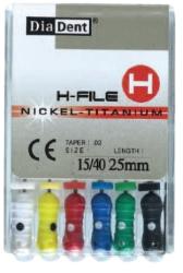 Diadent H-Files (NiTi) 25mm #60 - Diadent