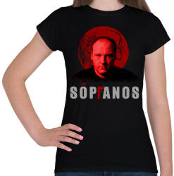 printfashion TONY SOPRANO-THE SOPRANOS - Női póló - Fekete (2804894)