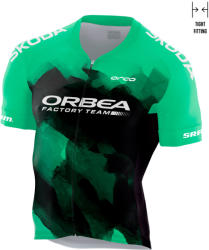 Orbea Orca - tricou pentru ciclism Orbea Jersey Factory Performance - negru verde (KFB1)
