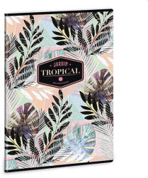 Ars Una Tropical Leaf kockás A4 extra kapcsos 40 lap (01.01852)