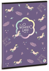 Ars Una Wonderland Unicorn - Szótárfüzet A5 extra kapcsos 40 lap (93169424)