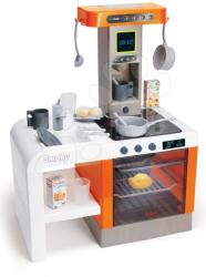 Smoby Bucătăria Tefal Cheftronic Orange Smoby electronică cu sunete și lumini și 20 accesorii 62 cm înălțime (SM311407) Bucatarie copii