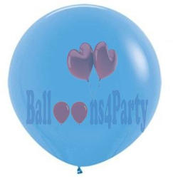 Belbal Balon latex jumbo albastru 61cm