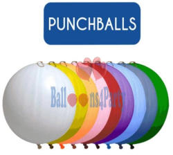 Everts Set 10 baloane latex Punch Ball asortate 45cm