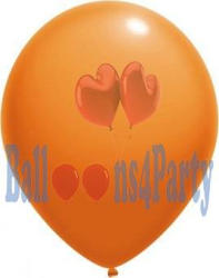 Everts Set 50 baloane latex portocaliu 23 cm