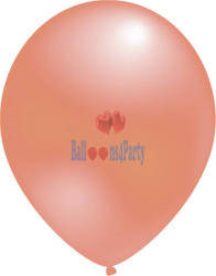 Balloons4party Set 25 baloane latex roz rose gold metalizat, sidef 28cm