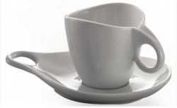  Casa Bugatti - Milla porcelán cappuccino csészekészlet 6 személyes