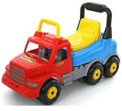 Masinuta-camion cu spatar si fara pedale pentru copii, 69x28x41 cm, Wader (NBN00043801)
